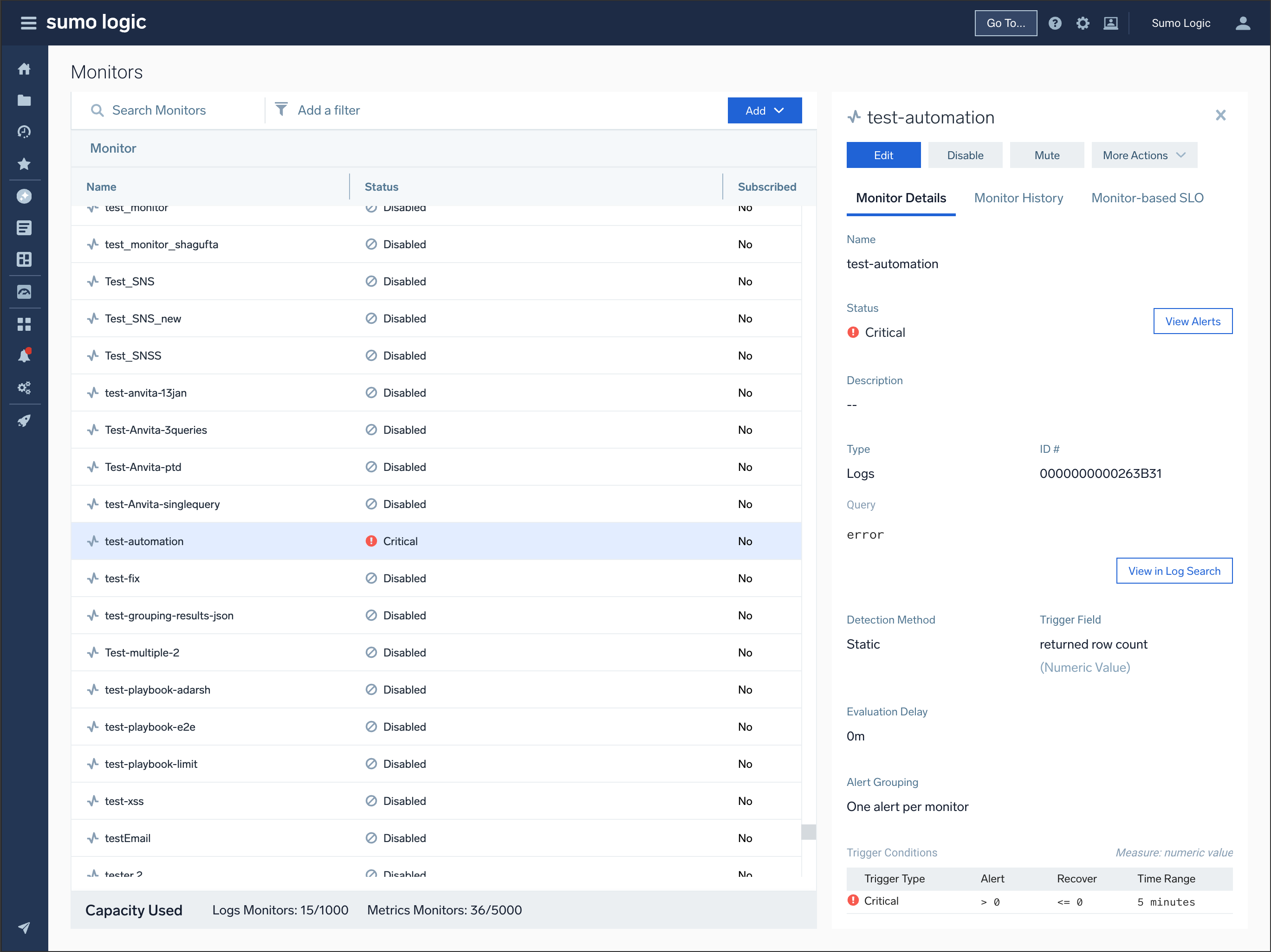 Monitoring and Alerting